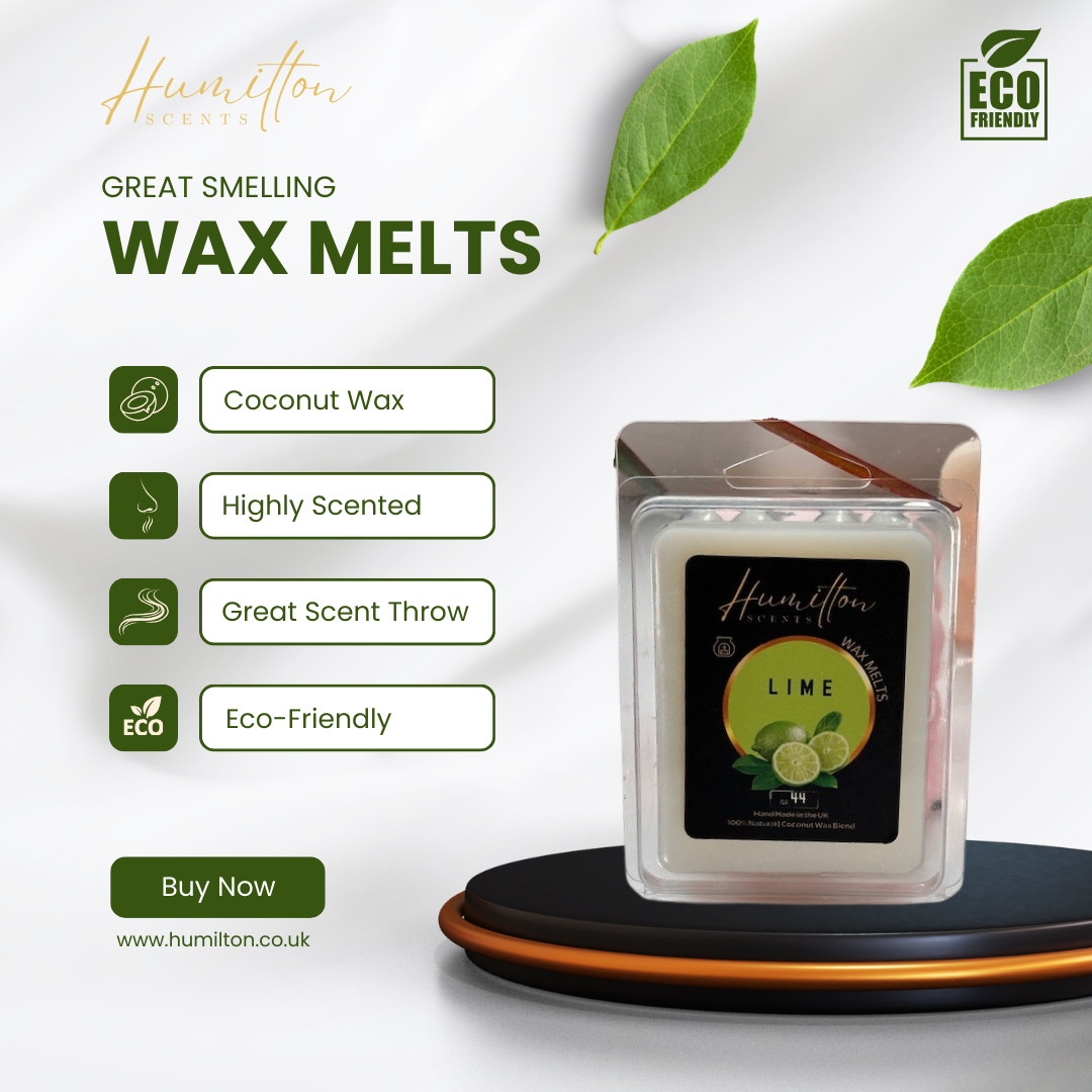 Coconut Wax Melts | Clamshell Containers | Highly Scented | Eco-Friendly