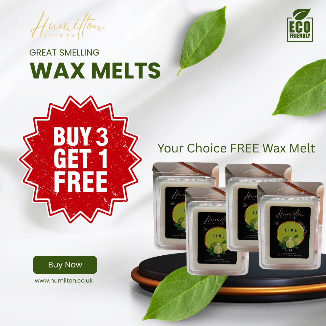 Coconut Wax Melts | Clamshell Containers | Highly Scented | Eco-Friendly