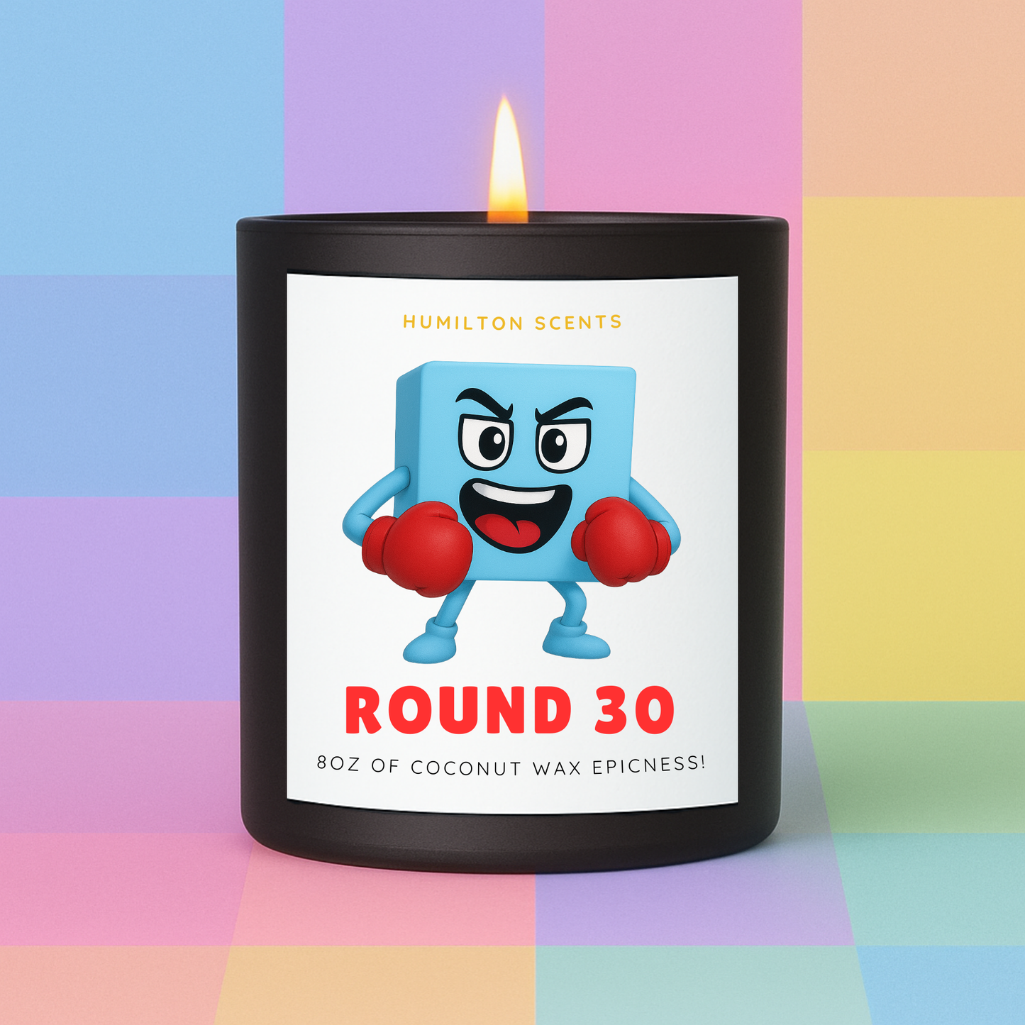 Funny 30th Birthday Gift for Her – Personalised Candle, Humour Candle for Women, Scented Birthday Present